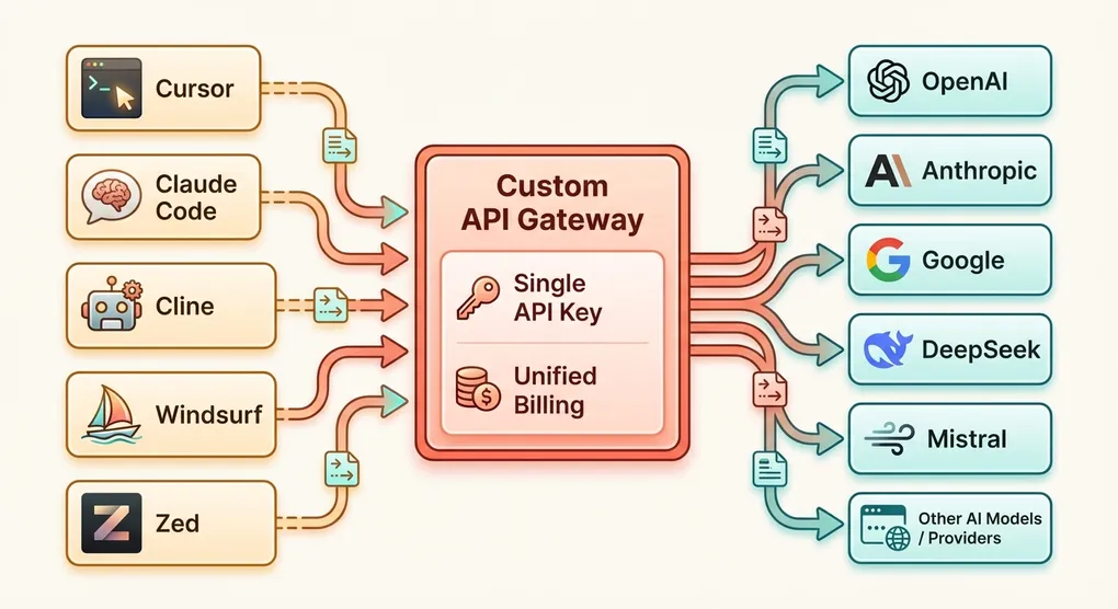 How to Set Up Custom API Endpoints for Cursor, Claude Code, Cline & More (2026)