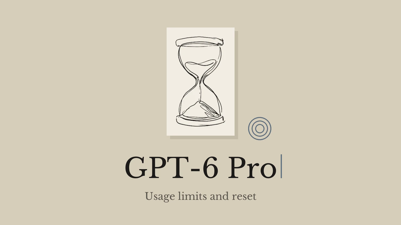 GPT-6 Pro and Codex Limits: Why a Reset May Not Help