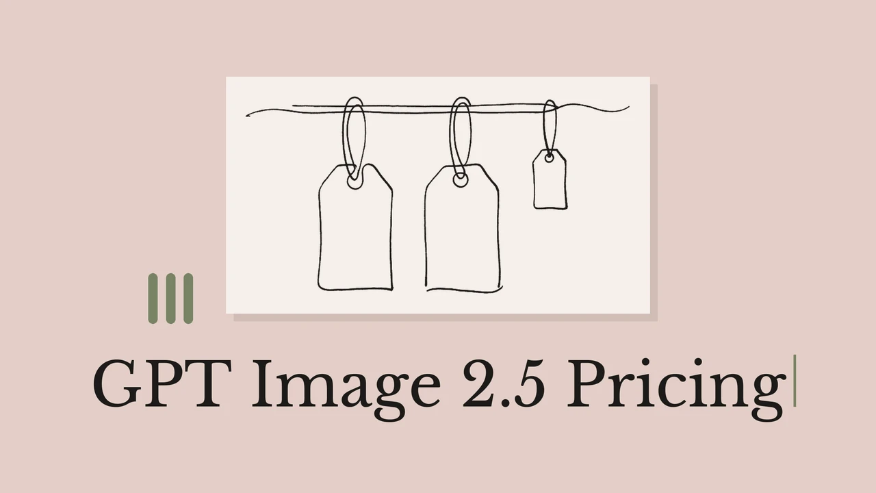 GPT Image 2.5 pricing: what does an image actually cost?