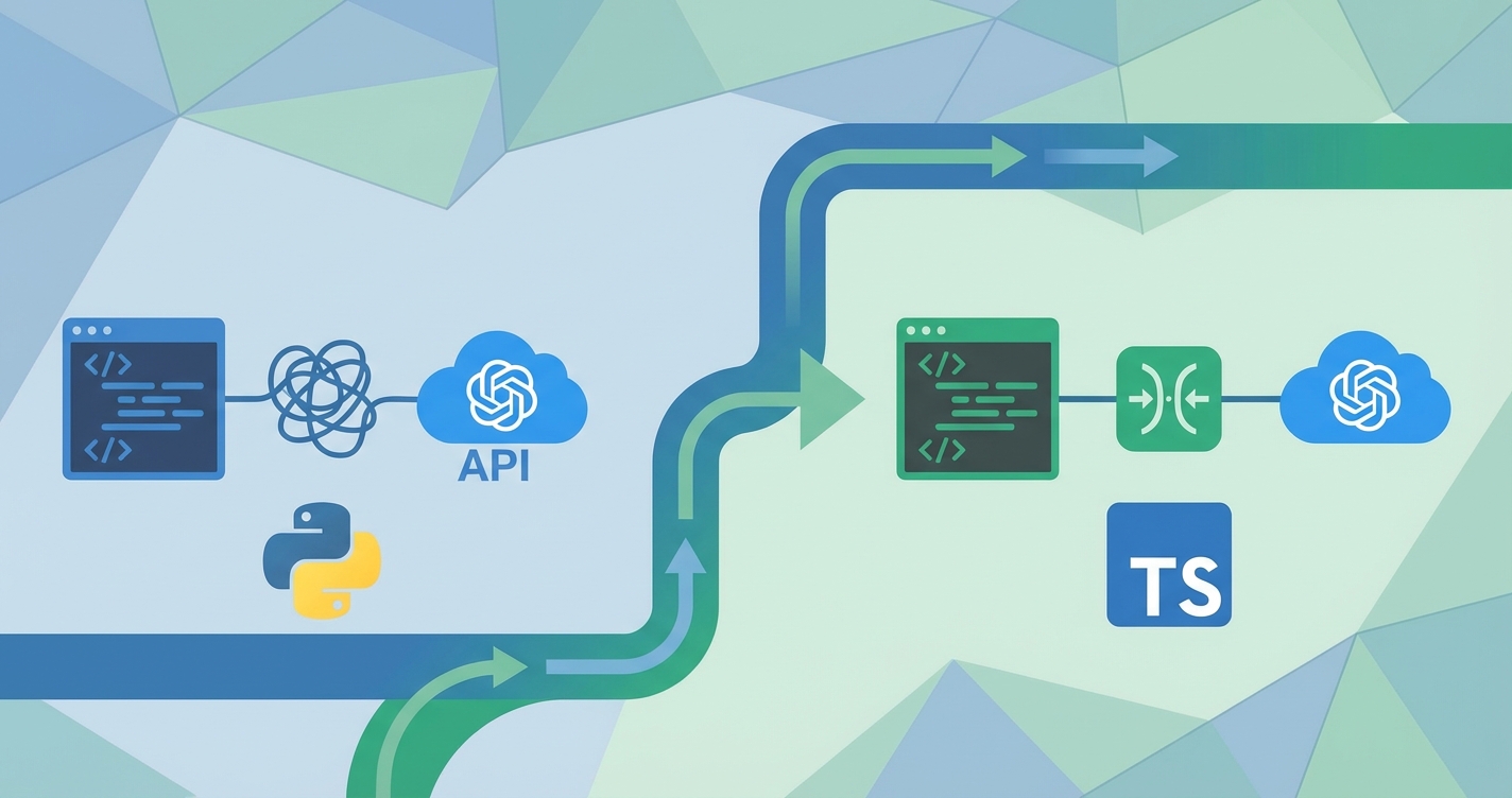 python, javascript, typescript Images High Quality... Миграция с OpenAI SDK на OfoxAI: Python, TypeScript, фреймворки (2026)