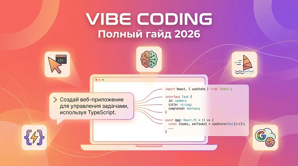 Что такое Vibe Coding и как начать: полный гайд по AI-разработке в 2026