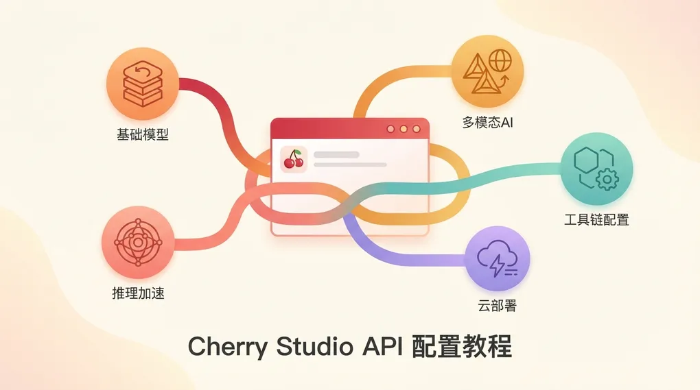 Cherry Studio 怎么配置 API？自定义模型接入与多模型切换完整教程
