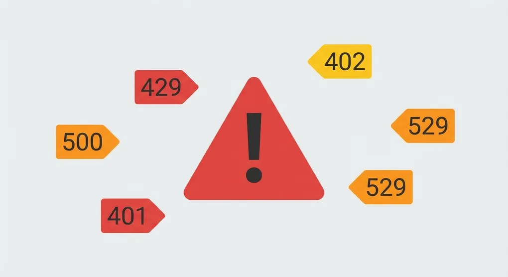 Claude API 报错汇总：429/401/529/超时/overloaded 排查手册（2026）