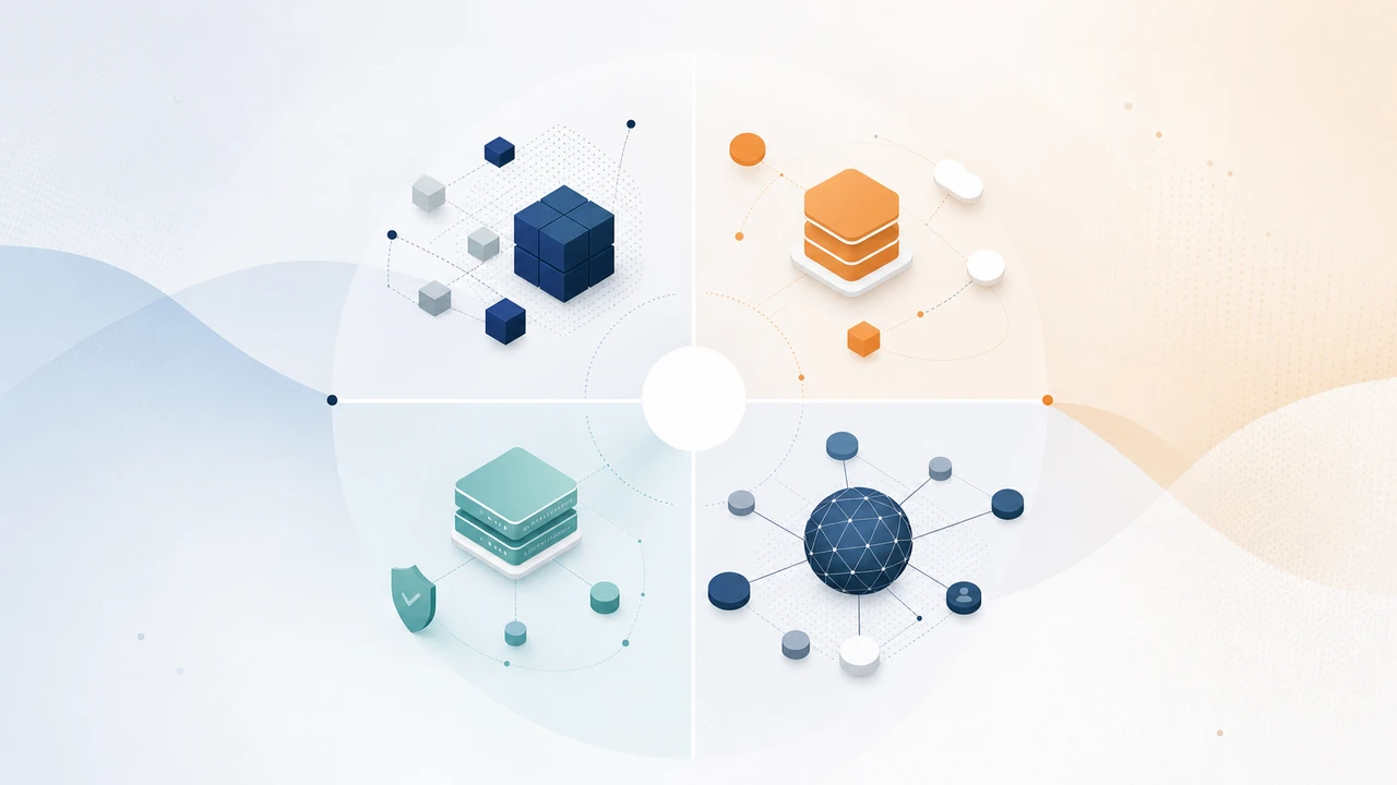 企业级 LLM Gateway 四种方案对比示意：自建、自托管、SaaS 网关、聚合平台