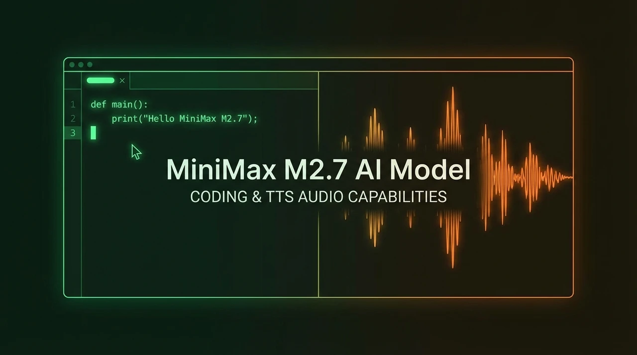 MiniMax M2.7 编程实测 + TTS 语音 API 实战教程（2026）