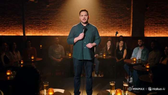 Punchline Timing in an AI Stand-up Special