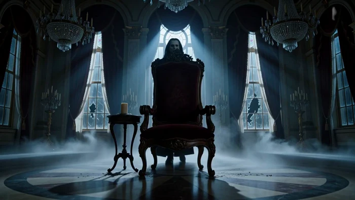 Gothic Dracula Horror Scene