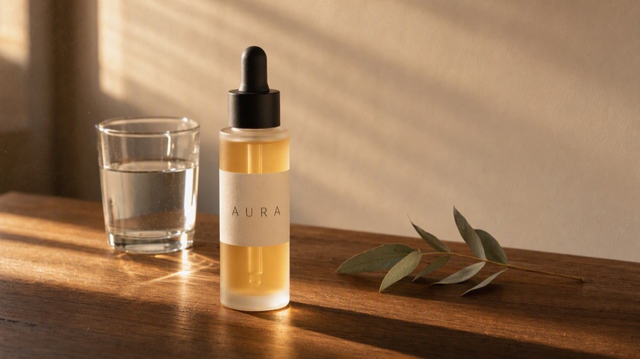 AURA serum, one drop in the afternoon · 開始フレーム · 首帧