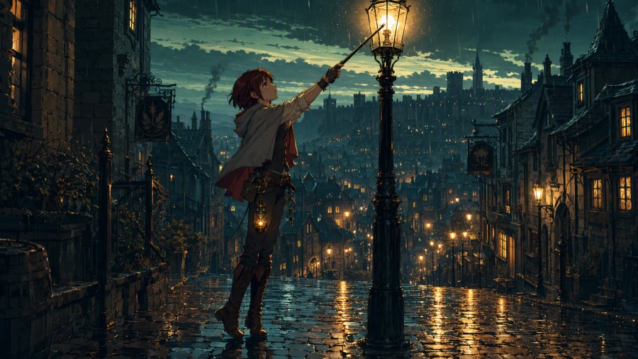 The Last Lamp · 開始フレーム · 开场帧