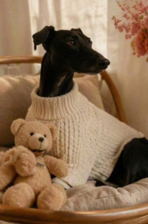 Dog cafe vlog, one-click assembly · 参照画像 · img 050