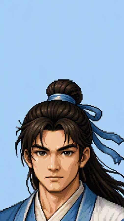 Pixel wuxia vertical short · キーフレーム · image2