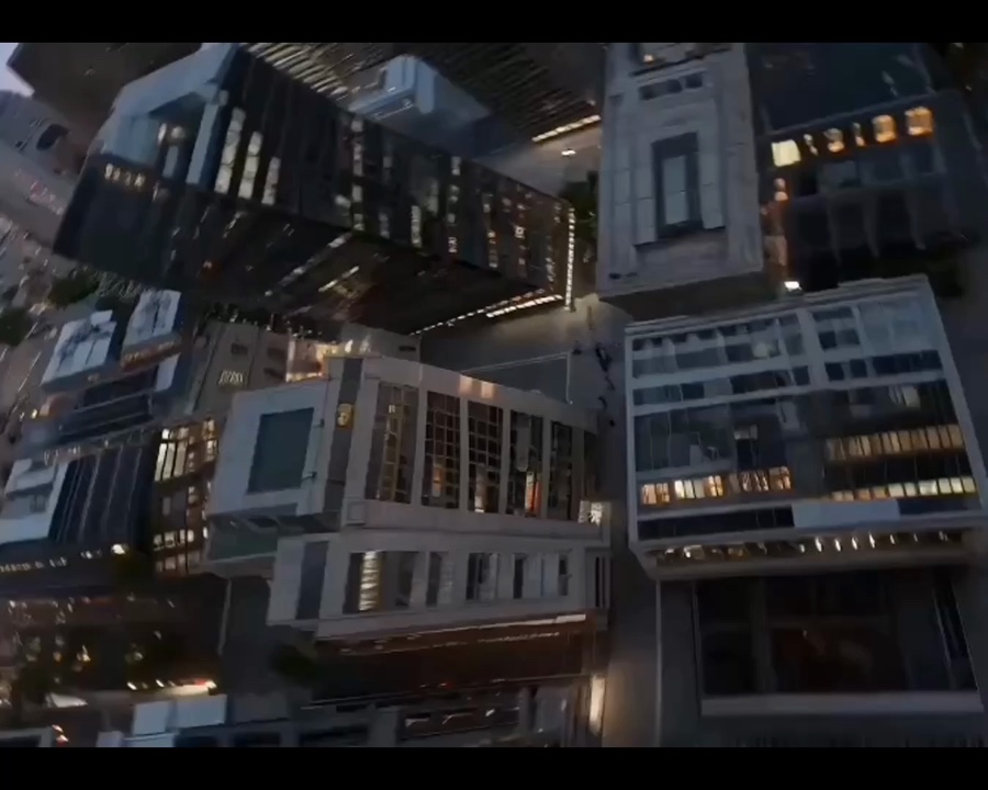 Extend a clip through a window into a gallery · 参照動画 · video1 start