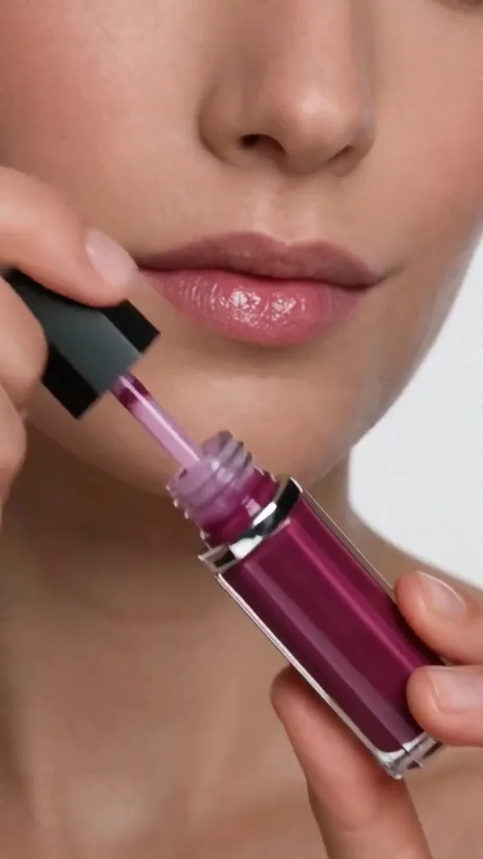 Lip Glaze — Swatch Video from a Product Shot