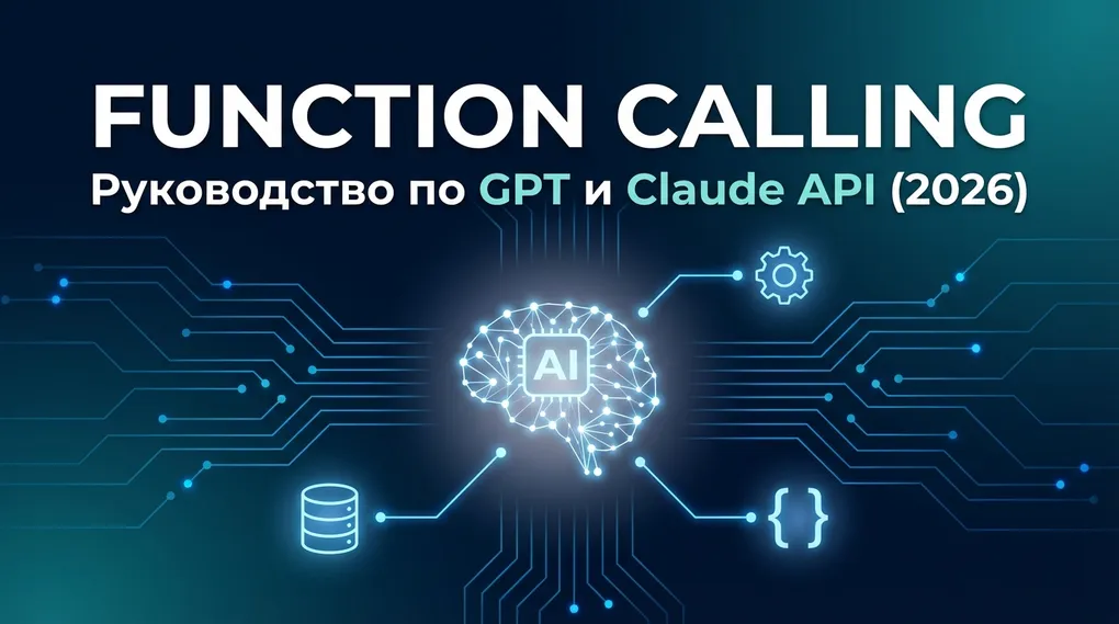 Function Calling: полное руководство по GPT и Claude API для вызова инструментов (2026)